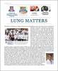 Lung Matters inaugural issue cover