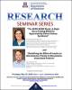 Flyer for May 10 DOM Research Seminar with Drs. Christina Laukaitis and Paul Langlais