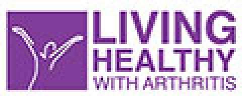 [Living Healthy With Arthritis purple logo]