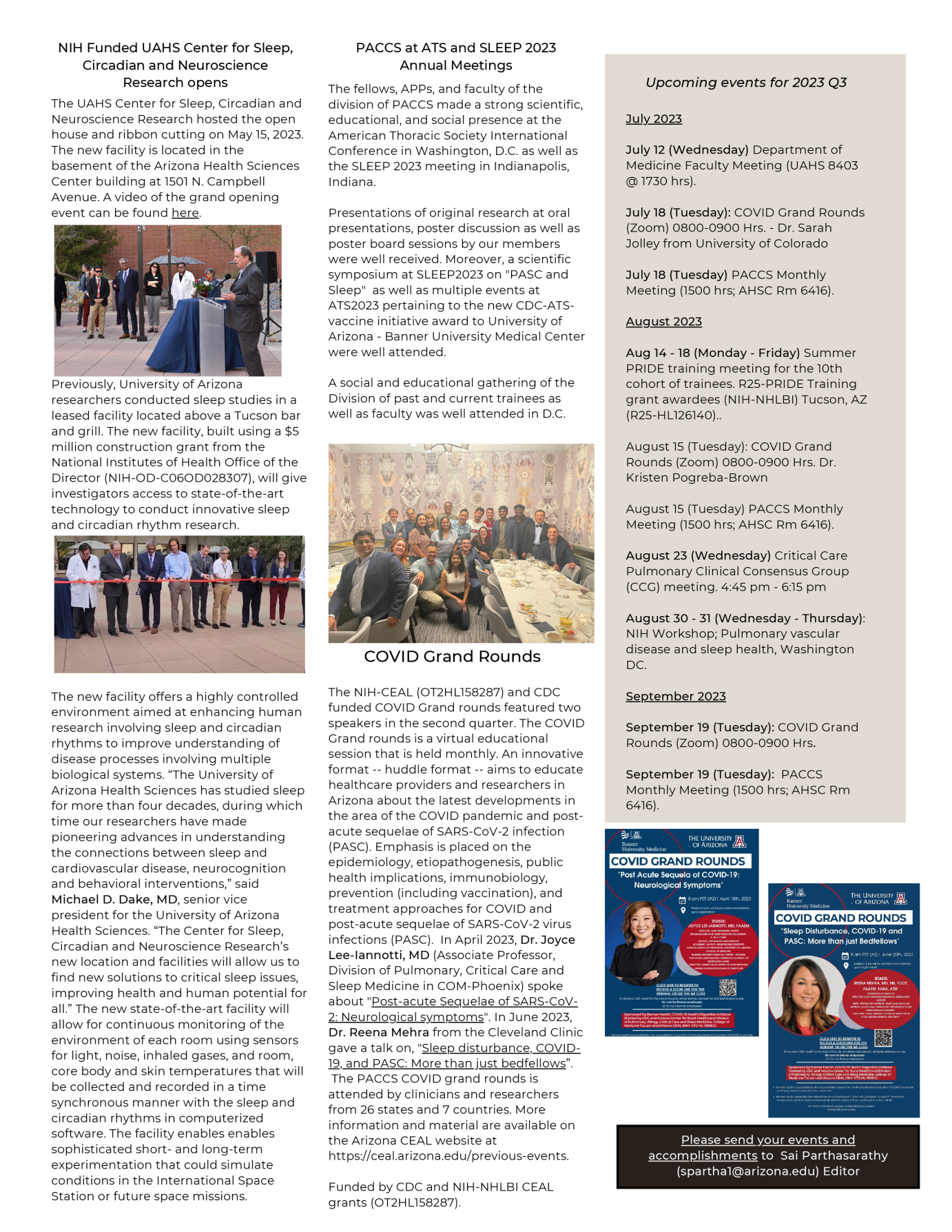 Page 4 of April-June 2023 PACCS Newsletter