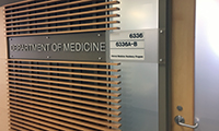 [6th floor office of the University of Arizona Internal Medicine Residency Program – Tucson Campus]