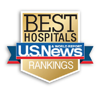 U.S. News Best Hospitals Rankings badge