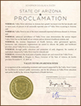 2019 Governor's Proclamation for Valley Fever Awareness Week, Nov. 9-17